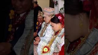 पैसाको माला। Traditional Magar Wedding in Nepal #keeploving #chahanamagar #kaudachutkasong #melina