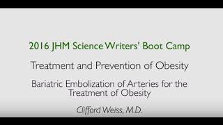 Bariatric Embolization of Arteries for the Treatment of Obesity | Clifford Weiss