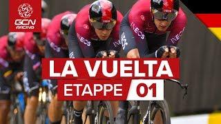 Vuelta a España 2019 Etappe 1 Highlights: Mannschaftszeitfahren