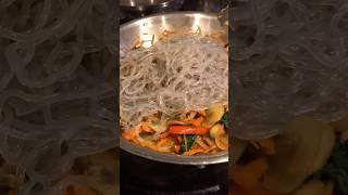  I madly made Vegan Japchae.🫑 #korean #glassnoodles #vegan