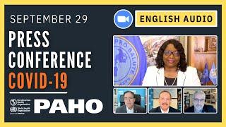 PAHO Press Briefing on COVID19 September 29, 2021 - AUDIO ENGLISH