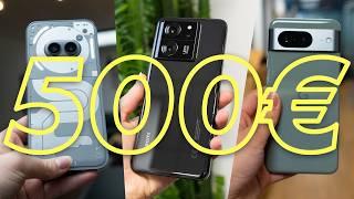 Die besten Smartphones unter 500€: Unsere Favoriten & Testsieger!