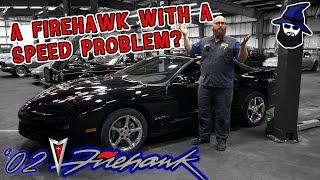 The CAR WIZARD gets a 2002 Pontiac Firebird Firehawk with a Speed Problem?!?