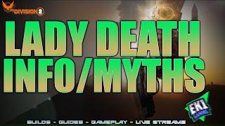 THE DIVISION 2 - LADY DEATH INFO/TIPS