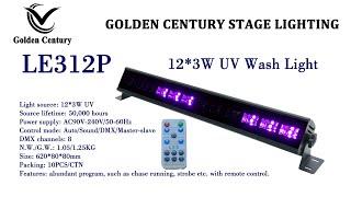 LE312P 12X3W UV Wash Light China stage light manufacturer
