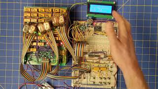 Nixie clock built from relay logic part 10