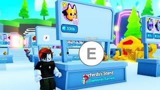 Omg..! How to USE *NEW* Trading Booths in Pet Simulator X (Roblox)