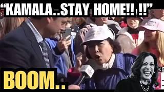 Chinese Trump Supporter DEMOLISHED Kamala Harris With Passionate Rant