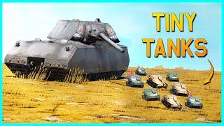 The SMALLEST Tank in War Thunder - L3 Tank HORDE
