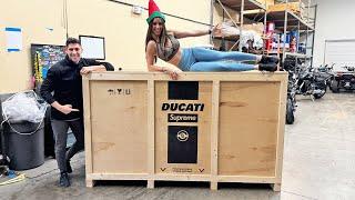 Unboxing a Brand New Ultra Rare Ducati Motorcycle!!!