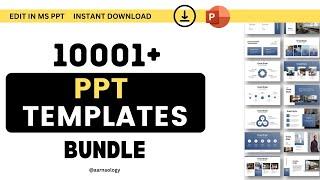 10001 Business PowerPoint Presentation Template, Course creator Education Professional PPTs 2024