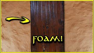 How to make Wooden Beams out of FOAM