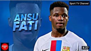 Ansu Fati best skills and goals Barcelona 2022