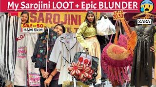 Found H&M Skirt & ZARA Jeans In Sarojini | Sarojini Shopping Guide 2025, Market Tricks & Best Shops