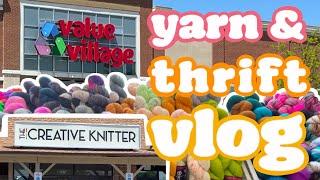 VLOG: Thrifting and yarn Shopping!