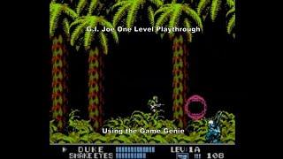 G.I. Joe One Level Playthrough using the Nes's Game Genie :D #Nintendo #Nes #CheatCodes #Gaming