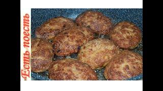 Необычные нежнейшие котлеты из мяса и печени.