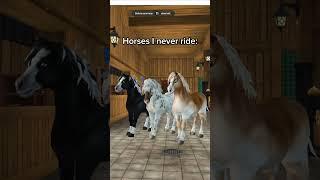 Those horses have never seen the daylight  | #shorts #funny #skit #sso #starstable