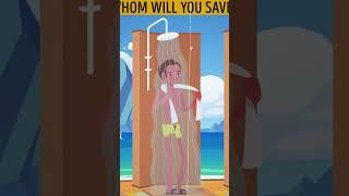 Someone is in danger! But who?  #riddles #survival #shorts #brightside