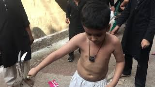 10 Muharram 2021 Lahore Ali Hassan Zanjeer Zani | Androon Shehar | Geo Azadar E Hussaini