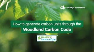 How to generate carbon units through the Woodland Carbon Code