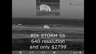 RIX STORM S6 SUB 3k 640 resolution Thermal optic