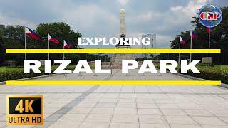 Rizal Park Walking Tour  | One of the Largest Urban Parks in Asia [Part 1]