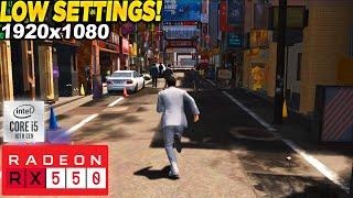 Yakuza 6 The Song of Life RX 550 - 1080p Low,