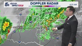 Live: Monitoring severe storms in our area