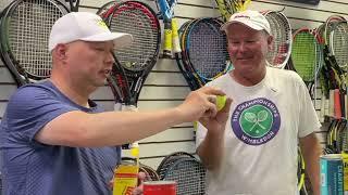 TENNIS BALLS FROM THE PAST - COACH ROB SHARES HIS COLLECTION