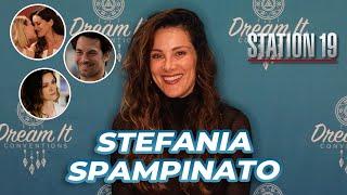 Stefania Spampinato talks about Marina, the end of Station 19 & potential comeback in Grey's Anatomy