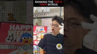 Ranking The Top 5 Tony Intros!