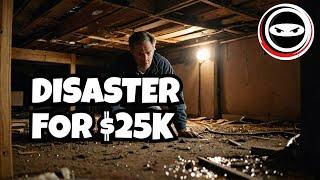 Redoing A $25k Crawl Space Job | Tips For Inspecting Your Crawl Space | Find Crawl Space Problems