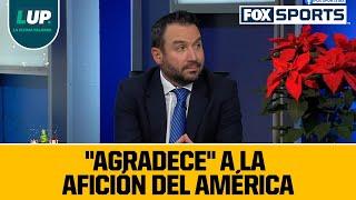 "Les agradezco a la afición del América que se acuerden de mí" : Cevallos l LUP