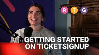 Getting Started on TicketSignup