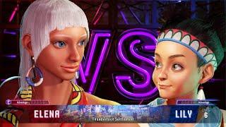 Elena vs. Lily - SF6