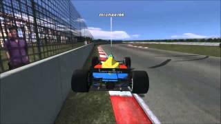 F1T SC - Montreal - Crash Mansell / Michael66