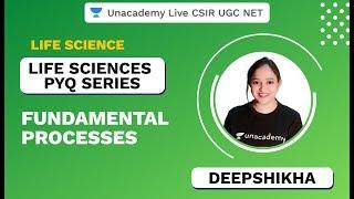 Life Sciences PYQ Series | Fundamental Processes | CSIR UGC NET 2020 | Deepshikha | Unacademy Live