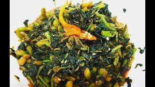 Shen Choy Jr. Recipe | Red Amaranth with Dry Fish | Shutki Shak Recipe | Saag Recipe