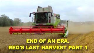 END OF AN ERA. REG'S LAST HARVEST PART 1