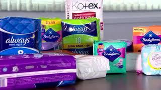 Period products are free in Scotland