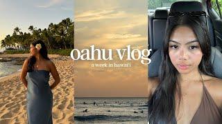 hawai'i travel vlog   a week in oahu, my favorite things to do & places to eat, 1 year anni trip!