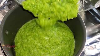 How to make AUTHENTIC GHANA GREEN PEPPER SAUCE/GREEN CHILLI SAUCE