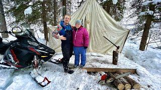 Making Camping In The Winter Fun (-22 Degrees)