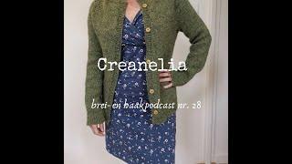 Creanelia brei- en haakpodcast en vlog nr. 28 NL | Tresse sweater, Felix cardigan, sokken, Duitsland