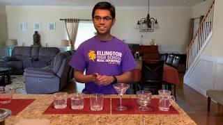 How to make music with water glasses! - Ayushman Choudhury