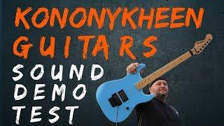 Kononykheen guitars (sound demo test by Oswaldo Contramaestre