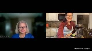 Dr. Lara Hochman, Happy Day Health, Fruit Roll-Ups and Cherry Ice Cream.  LMWR Cooking Demo Series