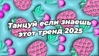 Танцуй если знаешь этот тренд 2025 года 
