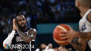 LeBron James caps FIBA Olympic MVP run with HUGE gold medal game | Paris Olympics | NBC Sports